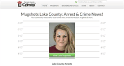 Desktop Screenshot of mugshotslakecounty.com